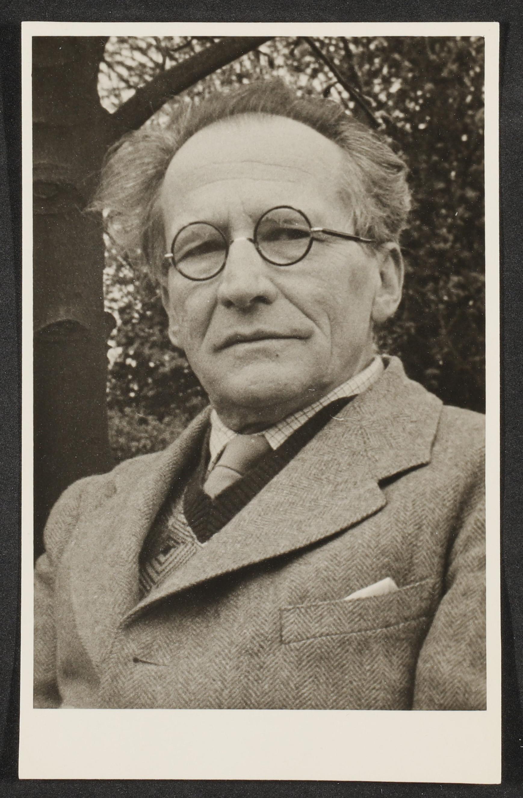 Portrait Erwin Schrödinger
